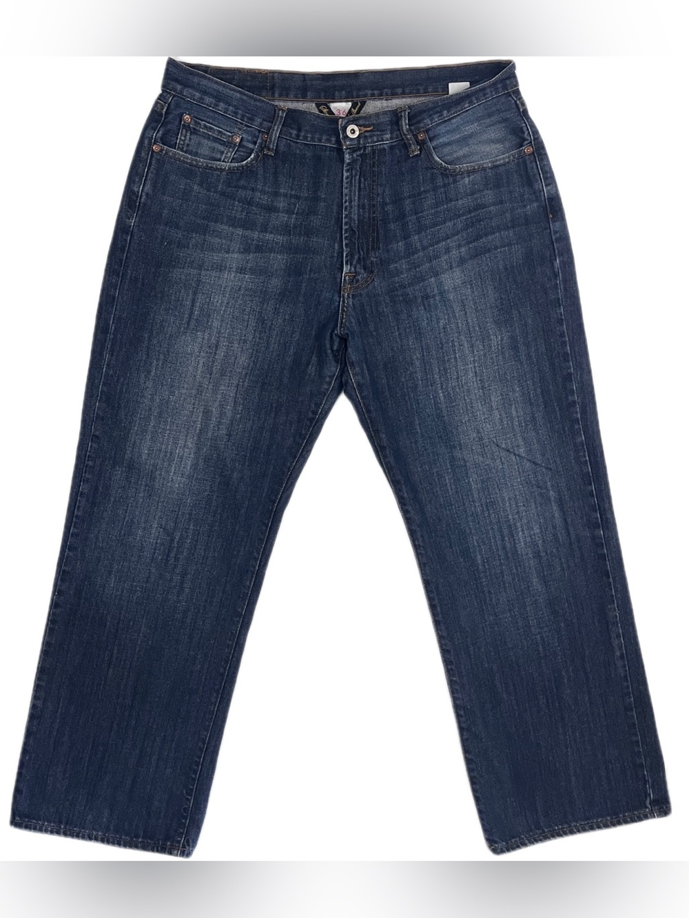 Lucky Brand Men's 36 Short Inseam Dark Wash Wash Jeans